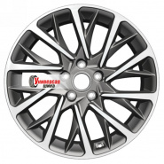 7,5*18 5*108 ET50 63,3 Khomen Wheels KHW1804 Gray-FP (XC40/XC60)
