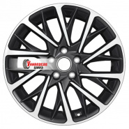 7,5*18 5*114,3 ET50,5 67,1 Khomen Wheels KHW1804 Black-FP (Sonata/Optima/Soul)