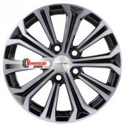 6,5*16 5*112 ET50 57,1 Khomen Wheels KHW1610 Black-FP (Octavia)
