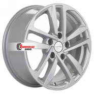6,5*16 5*114,3 ET40 66,1 Khomen Wheels KHW1612 F-Silver (Qashqai/Tiida)