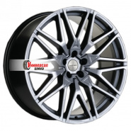 9,5*21 5*112 ET31 66,6 Khomen Wheels KHW2103 Gray-FP (Audi/VW)
