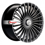 9,5*20 5*112 ET38 66,6 Khomen Wheels KHW2008 Gray-FP (Mercedes Rear)