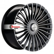 9,5*20 5*112 ET38 66,6 Khomen Wheels KHW2008 Gray-FP Matt (Mercedes Rear)