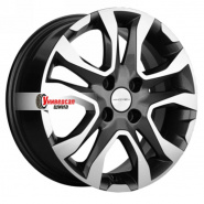 6*15 4*100 ET50 60,1 Khomen Wheels KHW1503 Gray-FP