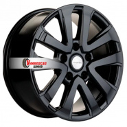 8,5*20 5*150 ET58 110,1 Khomen Wheels KHW2003 Black (LX570/LC100/LC200)
