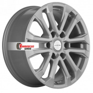 7,5*18 6*139,7 ET25 106,1 Khomen Wheels KHW1805 F-Silver (LC Prado)