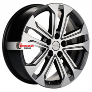 7*18 5*112 ET43 57,1 Khomen Wheels KHW1803 Gray-FP (Kodiaq/Tiguan)