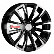 8*20 6*139,7 ET30 77,8 LS 812 BKF (конус, Колпак+лого)