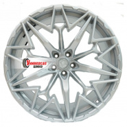 10*22 5*112 ET30 66,6 Khomen Wheels ZEUS 2202 Brilliant Silver (X5/X6/X7/Cullinan)