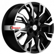 7*18 5*114,3 ET53 54,1 Khomen Wheels KHW1809 Black-FP