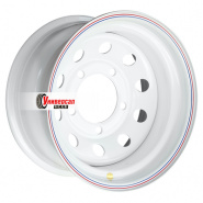 8*16 5*165,1 ET-24 125 Off-Road Wheels Ленд Ровер Белый