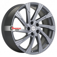 7,5*19 5*108 ET36 65,1 Khomen Wheels KHW1901 Brilliant Silver (Exeed VX/TXL/LX)