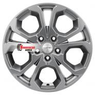 6,5*17 5*114,3 ET40 64,1 Khomen Wheels KHW1711 Gray (Haval F7/F7x)