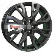 7*18 5*114,3 ET40 66,5 Khomen Wheels KHW1809 Gray-FP (Haval Dargo)