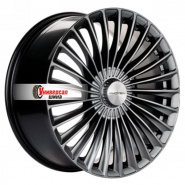 9,5*20 5*112 ET38 66,6 Khomen Wheels KHW2008 Dark Chrome (Mercedes Rear)