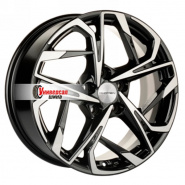 7*17 5*110 ET46 63,3 Khomen Wheels KHW1716 Black-FP