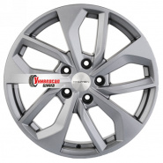 7*17 5*112 ET40 57,1 Khomen Wheels KHW1703 G-Silver (Kodiaq/Tiguan)
