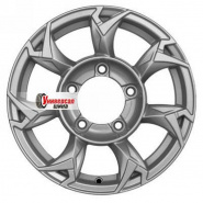 5,5*15 5*139,7 ET5 98,5 Khomen Wheels KHW1505 F-Silver (Lada NIVA 4x4)