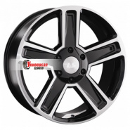 8*18 6*139,7 ET30 67,1 LS 1296 BKF (Колпак+лого)