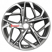 7*17 5*114,3 ET45 60,1 Khomen Wheels KHW1716 Gray-FP