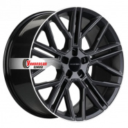 9,5*21 5*120 ET49 72,6 Khomen Wheels KHW2101 Black Matt MR (RRover)