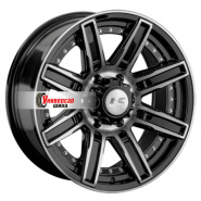 9*18 6*139,7 ET20 106,1 LS 1353 BKF (конус, Колпак+лого)