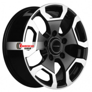 6,5*17 5*139,7 ET40 98,5 Khomen Wheels KHW1725 Black-FP
