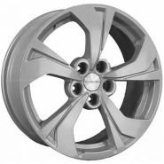7*17 5*108 ET40 54,1 Khomen Wheels KHW1724 F-Silver (Jac/Москвич 3)