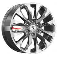 8*20 6*139,7 ET60 95,1 Premium Series КР007 Diamond Gloss Graphite (Land Cruiser 300)