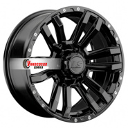 9*18 6*139,7 ET15 106,1 LS 1339 BK (конус, Колпак+лого)