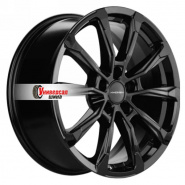 7,5*18 5*108 ET46 63,4 Khomen Wheels KHW1808 Black (Tugella/Jaguar XF/F-Pace)