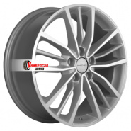 7*18 5*114,3 ET45 60,1 Khomen Wheels KHW1812 F-Silver-FP