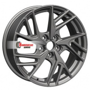 6,5*17 5*108 ET33 60,1 Khomen Wheels KHW1722 Gray
