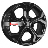 6,5*16 5*114,3 ET43 67,1 Khomen Wheels KHW1606 Black (Huyndai/Kia)