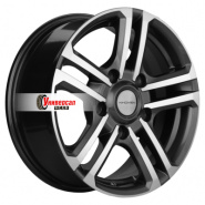 6,5*16 5*139,7 ET40 98,5 Khomen Wheels KHW1602 Gray-FP (Niva 4x4)