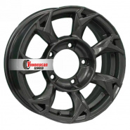 5,5*15 5*139,7 ET5 98,5 Khomen Wheels KHW1505 Gray (Lada NIVA 4x4)