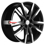 7,5*19 5*114,3 ET45 67,1 Khomen Wheels KHW1905 Black-FP