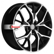 8*20 5*114,3 ET45 60,1 Khomen Wheels KHW2012 Black-FP
