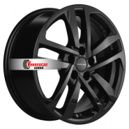 6,5*16 5*114,3 ET46 67,1 Khomen Wheels KHW1612 Black (Mitsubishi)