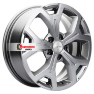 6,5*17 5*120 ET60 65,1 Khomen Wheels KHW1710(2) Gray (VW Multivan)