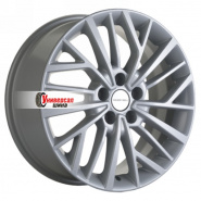 7*17 5*108 ET40 60,1 Khomen Wheels KHW1717 F-Silver (Chery Tiggo 3/Tiggo 3 Pro)