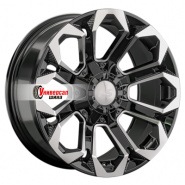 9*20 6*139,7 ET20 106,1 LS 1366 BKF (конус, Колпак+лого)