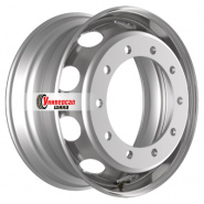 9*22.5 10*335 ET161 281 Accuride 10/335/281/161 Silver (VOLVO, SСANIA, MERSEDES, KAMAZ)