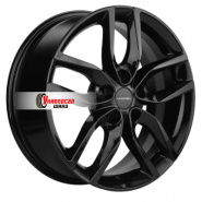 6,5*17 5*114,3 ET45 66,1 Khomen Wheels KHW1708 Black (Nissan Tiida)