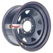 8*16 6*139,7 ET10 110 Off-Road Wheels Toyota Hilux 2.5D, 3.0D Черный