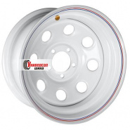 8*16 5*114,3 ET-19 84 Off-Road Wheels Jeep Белый