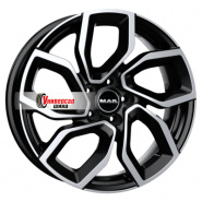 7,5*18 5*108 ET45 65,1 MAK Apollo Black Mirror