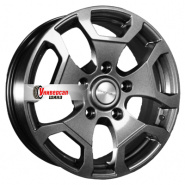 6,5*17 5*139,7 ET35 98,5 Khomen Wheels KHW1725 Gray