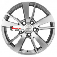 7*17 5*114,3 ET43,5 67,1 Khomen Wheels KHW1704 Gray-FP