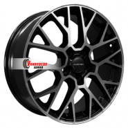 7*18 5*114,3 ET45 60,1 Khomen Wheels KHW1818 Black-FP